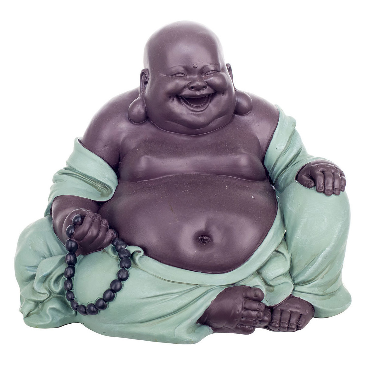 Home Statuetten und Figuren Signes Grimalt Figur Buddha Lächelnd. Grün
