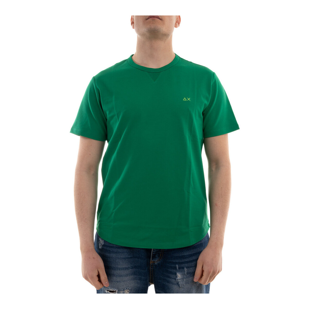 Kleidung Herren T-Shirts & Poloshirts Sun68 T32116 Grün