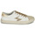 Schuhe Damen Sneaker Low Le Temps des Cerises SOHO Weiss / Beige / Gold