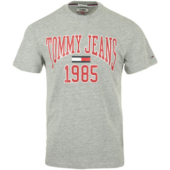 Kleidung Herren T-Shirts Tommy Hilfiger Collegiate Tee Grau