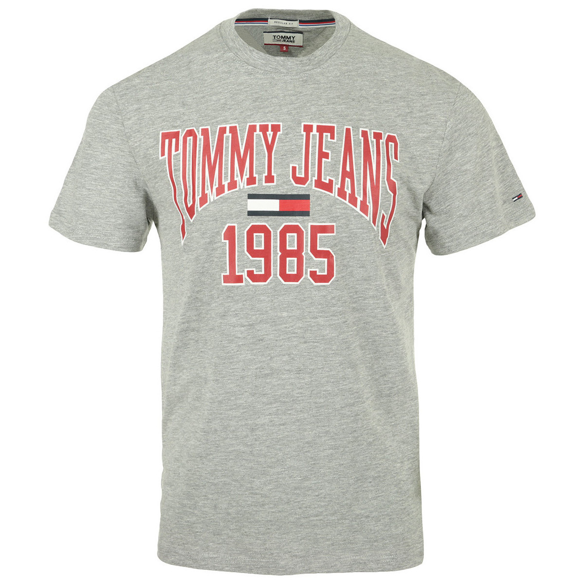 Kleidung Herren T-Shirts Tommy Hilfiger Collegiate Tee Grau