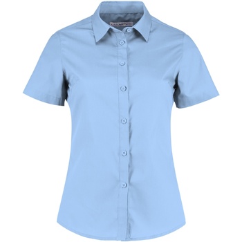 Kleidung Damen Hemden Kustom Kit KK241 Blau