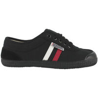 Schuhe Herren Sneaker Kawasaki Retro 23 Canvas Shoe K23 60W Black Stripe Wht/Red Schwarz