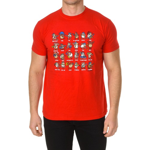 Kleidung Herren T-Shirts Kukuxumusu MUSIC-RED Rot