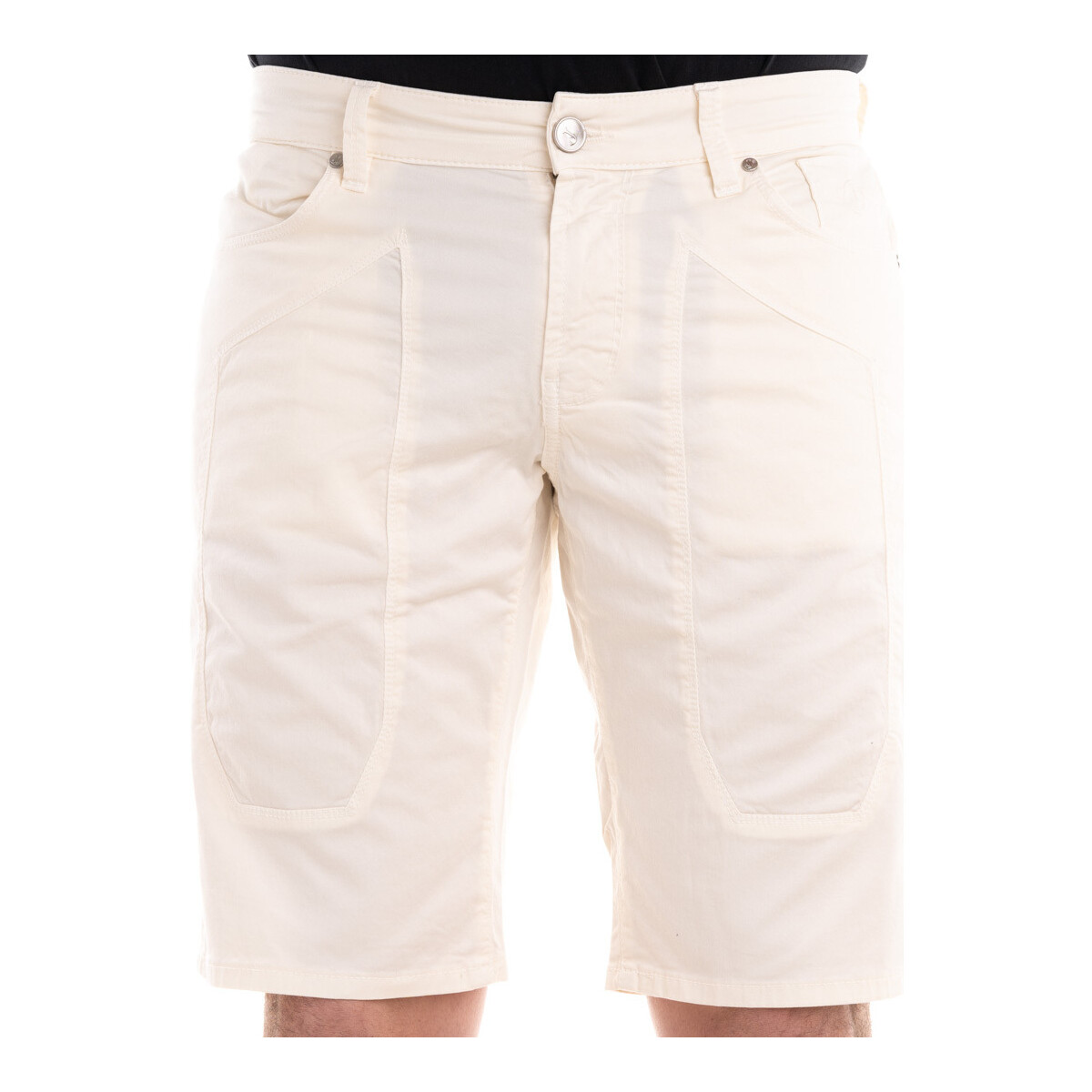 Kleidung Herren Shorts / Bermudas Jeckerson JKUBE001NK425 Weiss