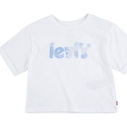 Kleidung Mädchen T-Shirts & Poloshirts Levi's  Weiss