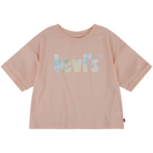 Kleidung Mädchen T-Shirts & Poloshirts Levi's  Rosa