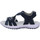 Schuhe Mädchen Sandalen / Sandaletten Superfit Schuhe Absatzsandale Leder \ RAINBOW 1-609203-8030 Blau