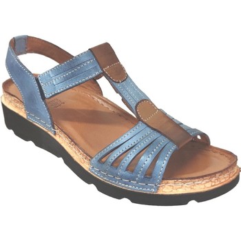 Schuhe Damen Sandalen / Sandaletten Karyoka Iza Blau