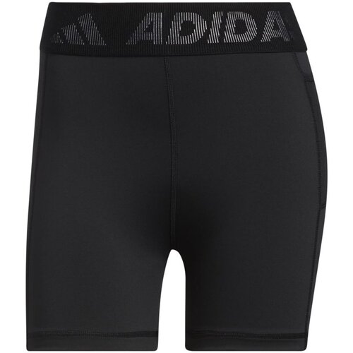 Kleidung Damen Hosen Adidas Sportswear Sport TF SHRT 3 BAR T,BLACK/WHITE GL0689 000 Schwarz