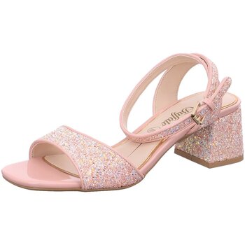Schuhe Damen Sandalen / Sandaletten Buffalo Sandaletten  Rainelle Glitter pink Rainelle 1650011 rosa