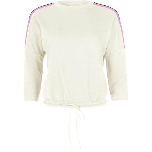 Kleidung Damen Tops / Blusen Lisca T-Shirt mit Dreiviertel-Ärmeln Retromania  Cheek Weiss