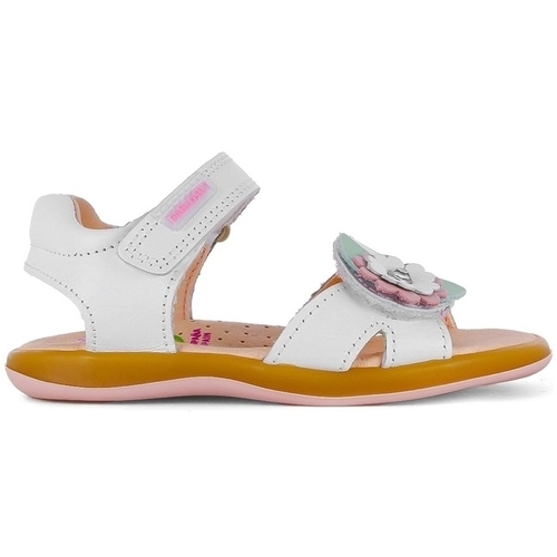 Schuhe Kinder Sandalen / Sandaletten Pablosky Baby Shoes 014100 K Weiss