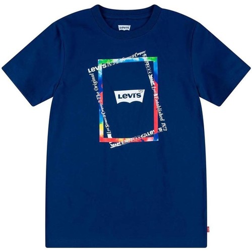 Kleidung Jungen T-Shirts Levi's  Blau