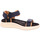 Schuhe Damen Wanderschuhe Woden Sandaletten WL926 WL926 009 Blau