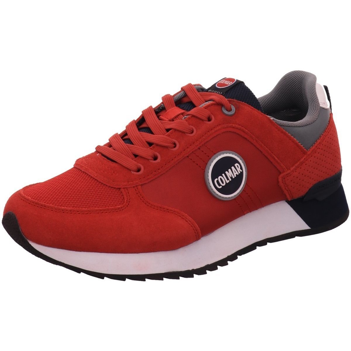 Schuhe Herren Sneaker Colmar Travis Colors-019 Rot