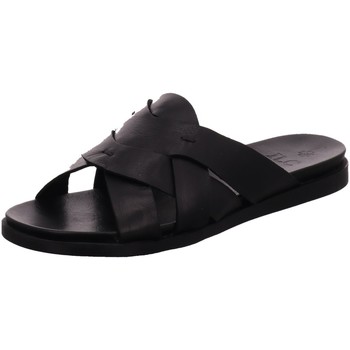 Schuhe Damen Pantoffel Ilc Pantoletten C45-3681-01 schwarz