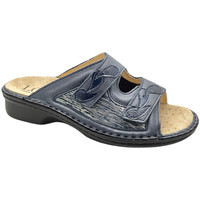 Schuhe Damen Pantoffel Calzaturificio Loren LOM2923bl Blau