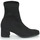Schuhe Damen Low Boots Myma 5897-MY-STRECH-VELOUR-NOIR Schwarz