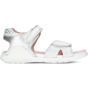 Schuhe Mädchen Sandalen / Sandaletten Biomecanics METALCRIS 222211 Silbern