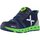 Schuhe Jungen Stiefel Vado Air_Mid 43423/100 Blau