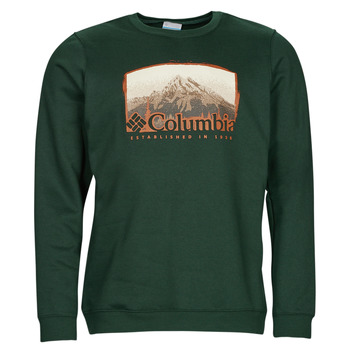 Kleidung Herren Sweatshirts Columbia Hart Mountain  Graphic Crew Grün