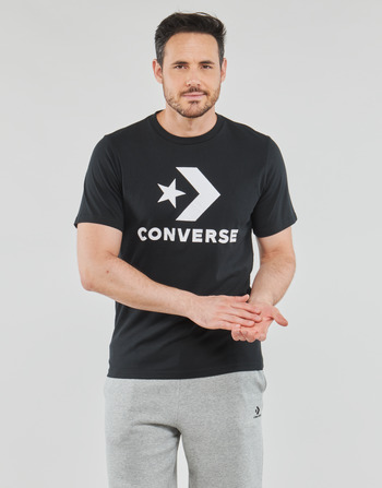 Converse GO-TO STAR CHEVRON TEE Schwarz