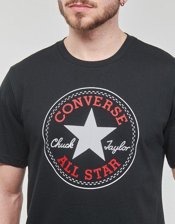 Converse GO-TO CHUCK TAYLOR CLASSIC PATCH TEE Schwarz