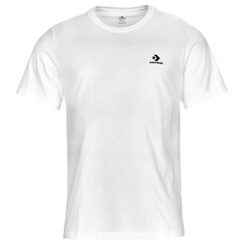 Kleidung Herren T-Shirts Converse GO-TO EMBROIDERED STAR CHEVRON TEE Weiss