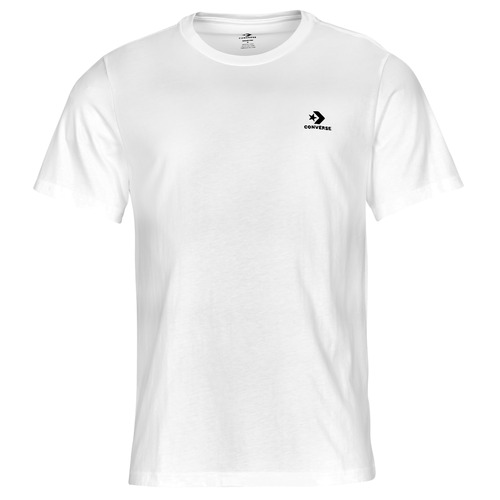 Kleidung Herren T-Shirts Converse GO-TO EMBROIDERED STAR CHEVRON TEE Weiss