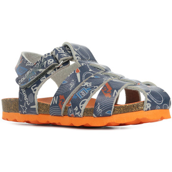 Schuhe Kinder Sandalen / Sandaletten Kickers Summertan Blau