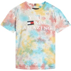 Kleidung Jungen T-Shirts & Poloshirts Tommy Hilfiger  Multicolor