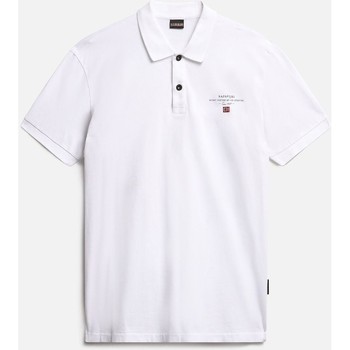 Napapijri  T-Shirts & Poloshirts ELBAS JERSEY - NP0A4GB4-002 BRIGHT WHITE