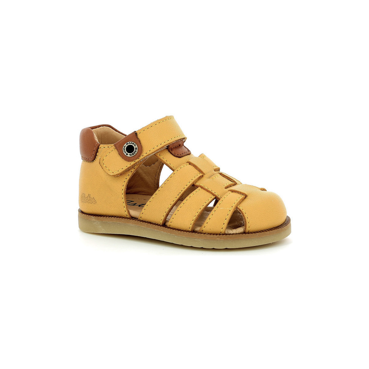 Schuhe Jungen Sandalen / Sandaletten Aster Nitrop Gelb