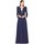 Kleidung Damen Maxikleider Impero Couture AJ3025 Blau