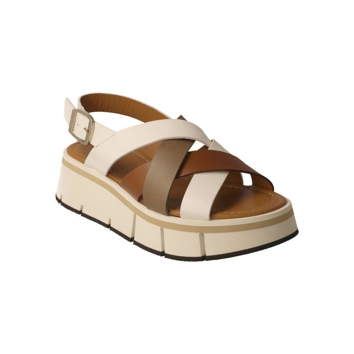 Schuhe Damen Sandalen / Sandaletten Calce  Weiss