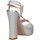 Schuhe Damen Sandalen / Sandaletten G.p.per Noy Gp376 Sandelholz Frau Silber Silbern