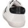 Schuhe Mädchen Sneaker Low Dianetti Made In Italy I9869 Sneaker Kind Weiß schwarz Weiss