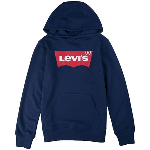 Kleidung Kinder Sweatshirts Levi's 9ED459 BATWING HOODIE-C8D DRESS BLUE Blau