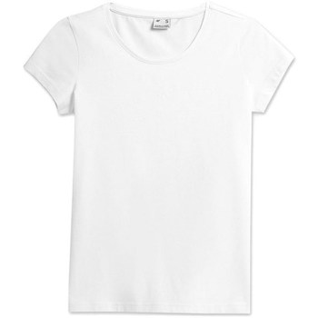 Kleidung Damen T-Shirts 4F TSD353 Weiss
