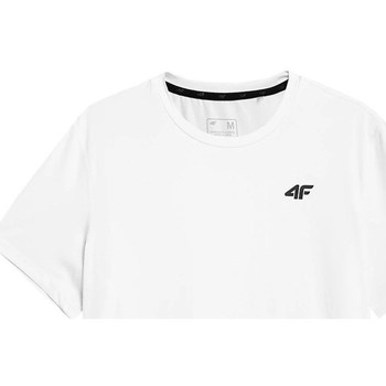 Kleidung Herren T-Shirts 4F TSMF351 Weiss