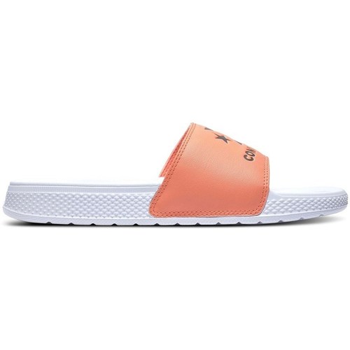 Schuhe Wassersportschuhe Converse All Star Slide Seasonal Color Weiß, Orangefarbig