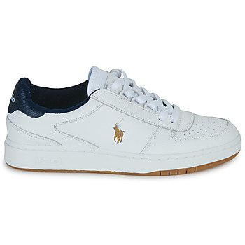 Polo Ralph Lauren POLO CRT PP-SNEAKERS-LOW TOP LACE Weiss / Marine