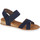 Schuhe Damen Sportliche Sandalen Skechers Desert Kiss- Secret Picnic Blau