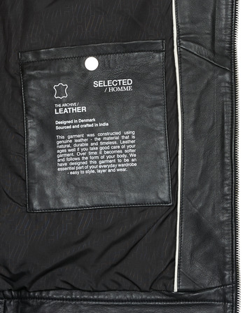 Selected SLHARCHIVE CLASSIC LEATHER Schwarz