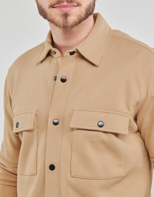 Selected SLHJACKIE SWEAT JACKET Beige