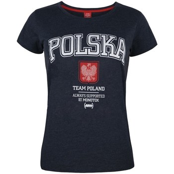 Kleidung Damen T-Shirts Monotox Polska College Schwarz