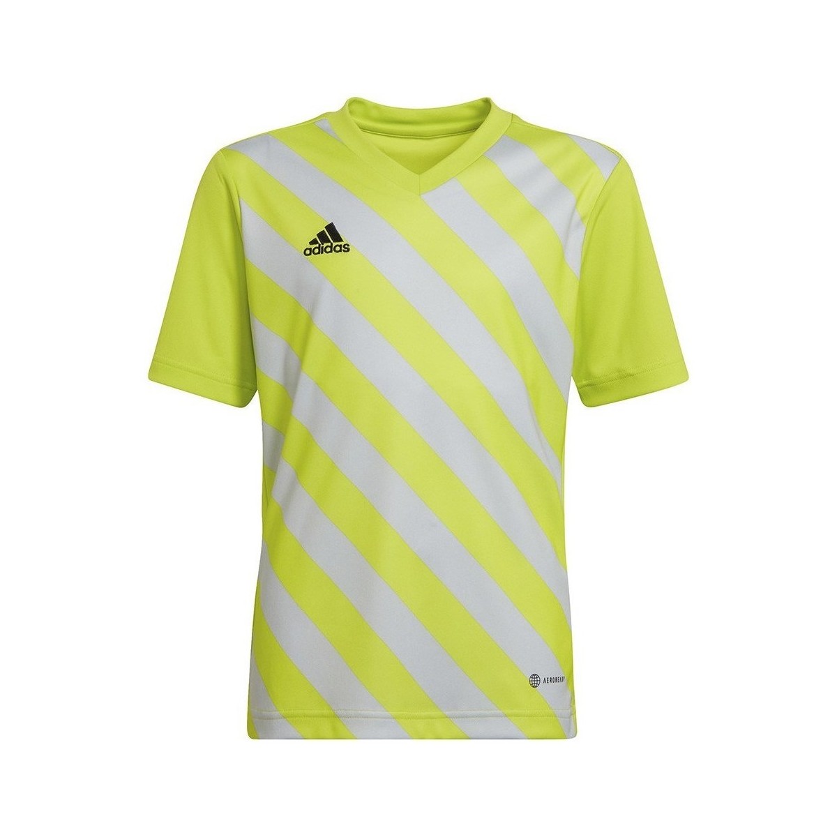 Kleidung Jungen T-Shirts adidas Originals Entrada 22 Graphic Jersey Gelb, Weiß