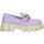Schuhe Damen Slipper Lazamani Slipper Violett