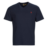 Kleidung Herren T-Shirts Polo Ralph Lauren KSC08H-SSVNCLS-SHORT SLEEVE-T-SHIRT Marine / Tinte